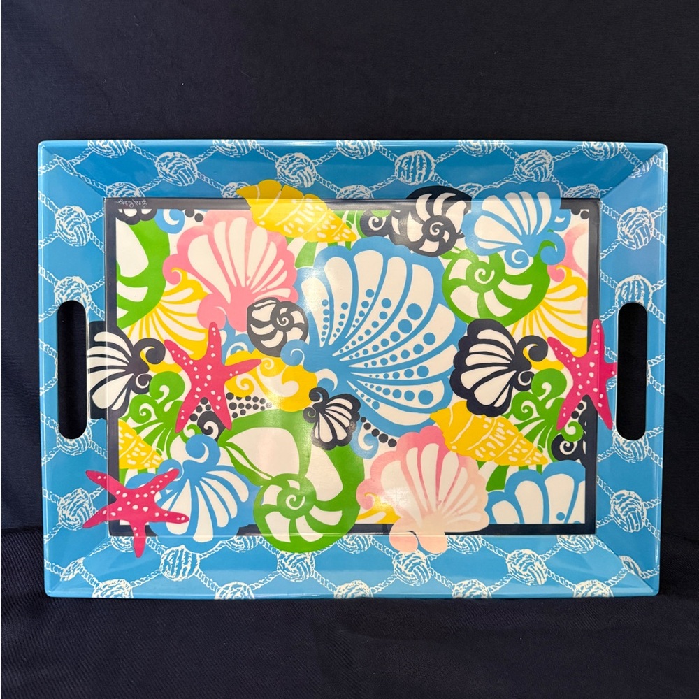 Lilly Pulitzer serving tray - EUC